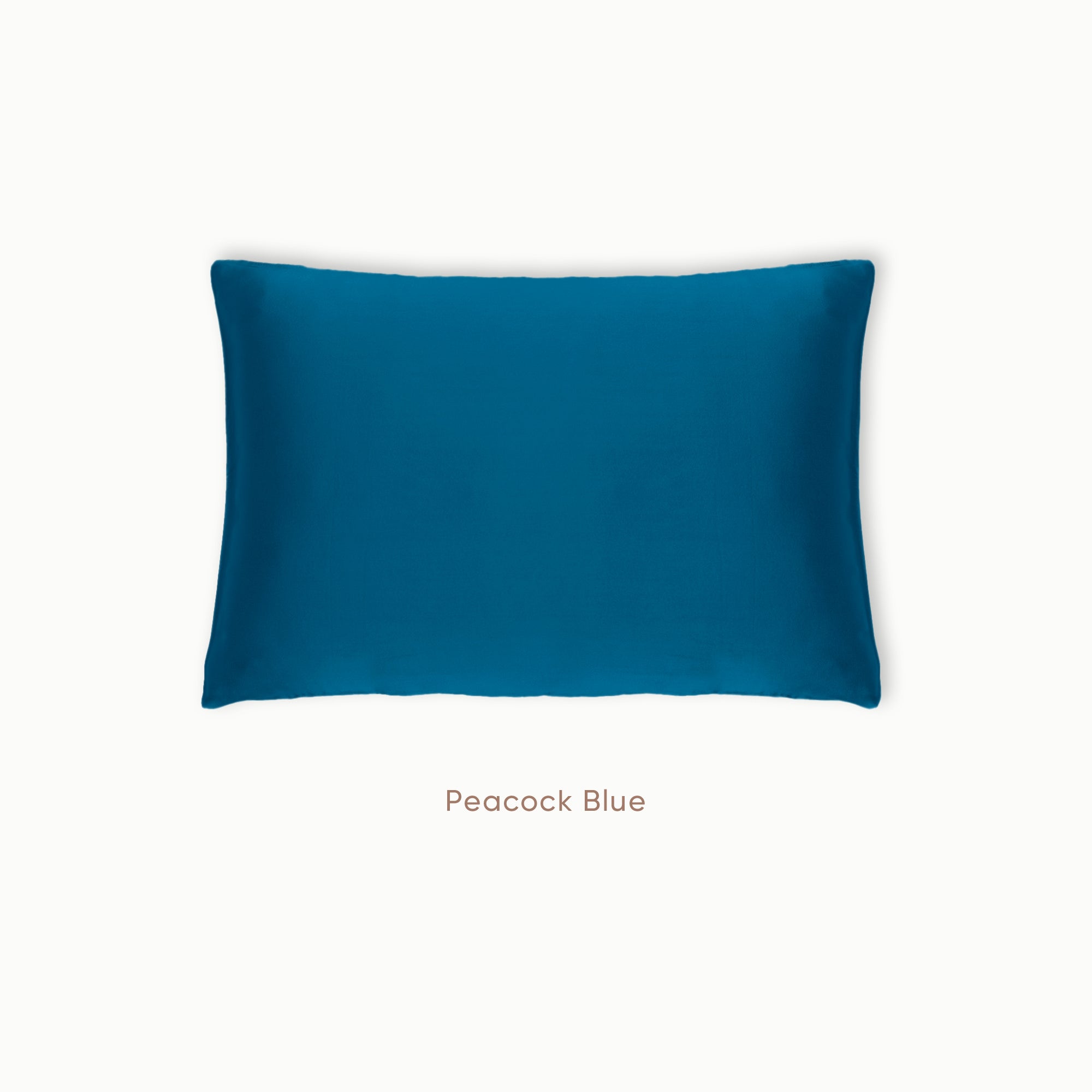 Mulberry Silk Pillowcase Peacock Blue